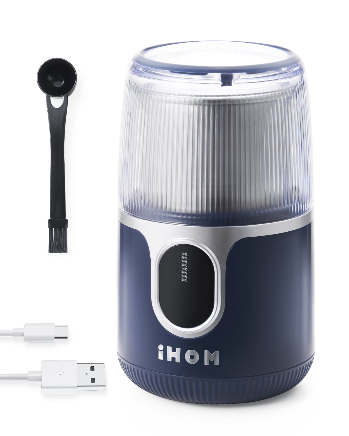 iHOM ICG-1001L Cordless Coffee Grinder, Electric Coffee Bean Grinder