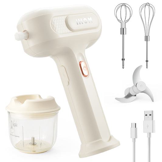 iHOM 3-in-1 Multifunctional Mixer & Chopper, IHM-1103E Electric Mixer