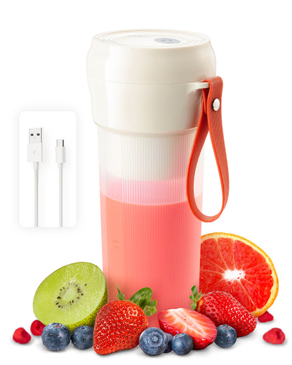 iHOM Portable Blender IPB-2001E, Rechargeable Cordless Portable Blender for Shakes and Smoothies